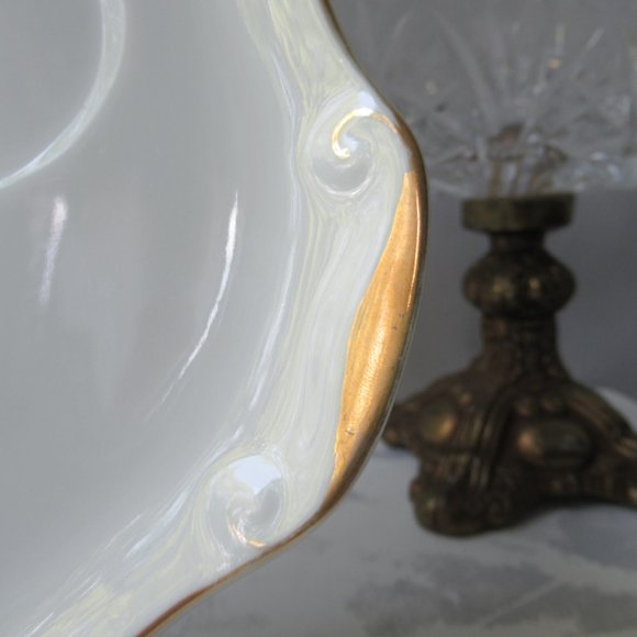 Fine Porcelain Saucer Golden Pine, Japan - Picture 4 of 10